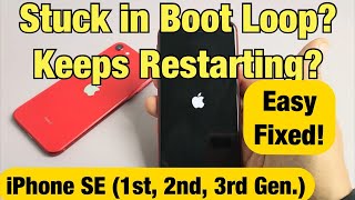 iPhone SE 1/2/3: Stuck in Boot Loop Keeps Restarting Watch this First FIXED