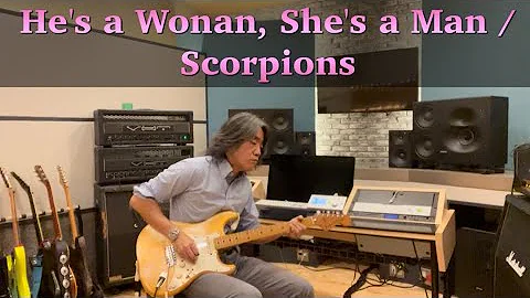 scorpions uli jon roth / he's a woman　she's a man guitar cover by irimajiri