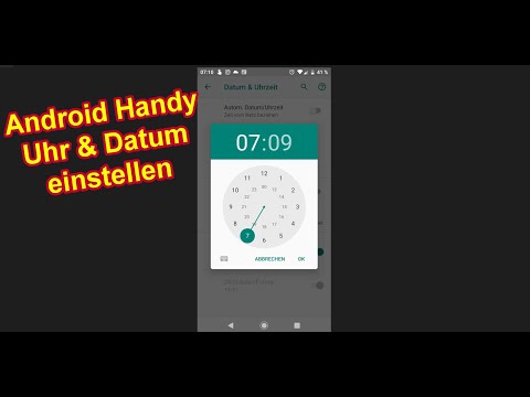 Video: Wie ändere ich die Uhrzeit auf meinem Sperrbildschirm Samsung j3?