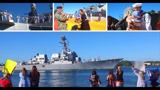 USS Michael Murphy (DDG 112) Return To Homeport to Joint Base Pearl Harbor-Hickam, Feb. 3