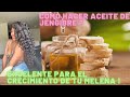 Aceite de jengibre para el crecimiento de tu melena ✨