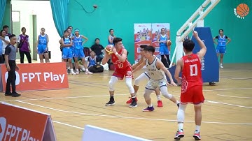 Những phút thi đấu vô cùng nghẹt thở ở cuối trận thi đấu giữa Hà Nội và XSKT Hậu Giang