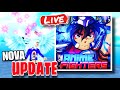 LIVE NOVA UPDATE ANIME FIGHTERS SIMULATORS -  NOVA RARIDADE  Roblox