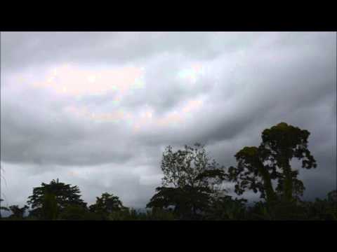 Thunderstorm Forming On Pico Basile Near Malabo Dos Equatorial Guinea 
