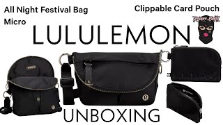 Lululemon All Night Festival Bag Micro 👛 A More Feminie Crossbody Bag # lululemon #festival #fashion 