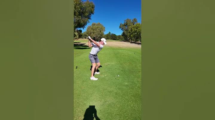 Flynn Trembath 3 wood (rear view) - Australian Jun...