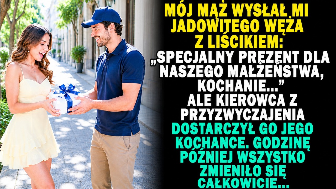 Kiedy mój mąż wręczył naszemu szoferowi drewniane pudełko przewiązane czerwoną wstążką i powiedział: „Dostarcz to jak zwykle”, nie miałam pojęcia, że to pudełko miało trafić do mnie. Kilka godzin...