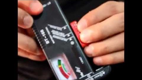 BuyInCoins Universal Battery Tester AA AAA C D 9V Button Checker 01