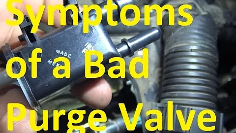 5 Symptoms of a Bad Purge Valve