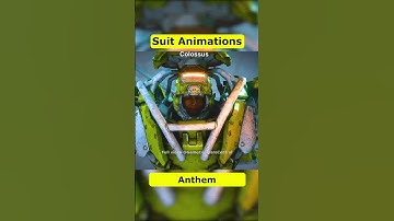 Anthem All Javelin Suit Up Animations