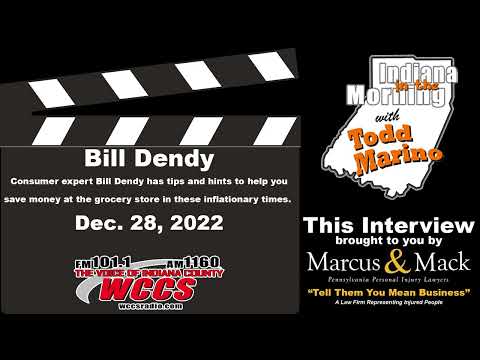 Indiana in the Morning Interview: Bill Dendy (12-28-22)