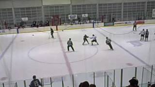 Evansville IceMen Fight (James Brooks vs Mason Cossette) [3-6-10 vs Revolution]