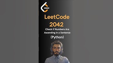 LeetCode#2042 Check if Numbers Are Ascending in a Sentence - Python