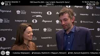 "Once You Get This Reputation People Find ANYTHING You Say Funny "- Alexander Grischuk