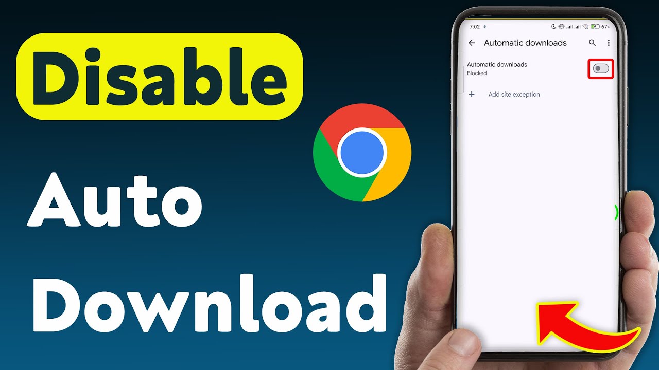 How To Disable Auto Download In Chrome (Updated) - YouTube
