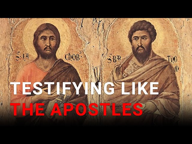 Daily IVE Homilies, May 3 2024 - Testifying like the Apostles