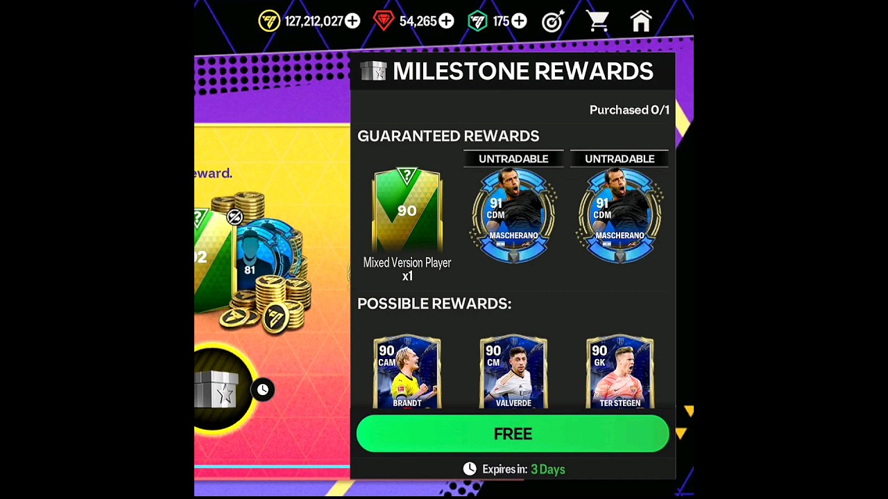 Mystery Signings Ovr 91✅ Free FC Mobile 
