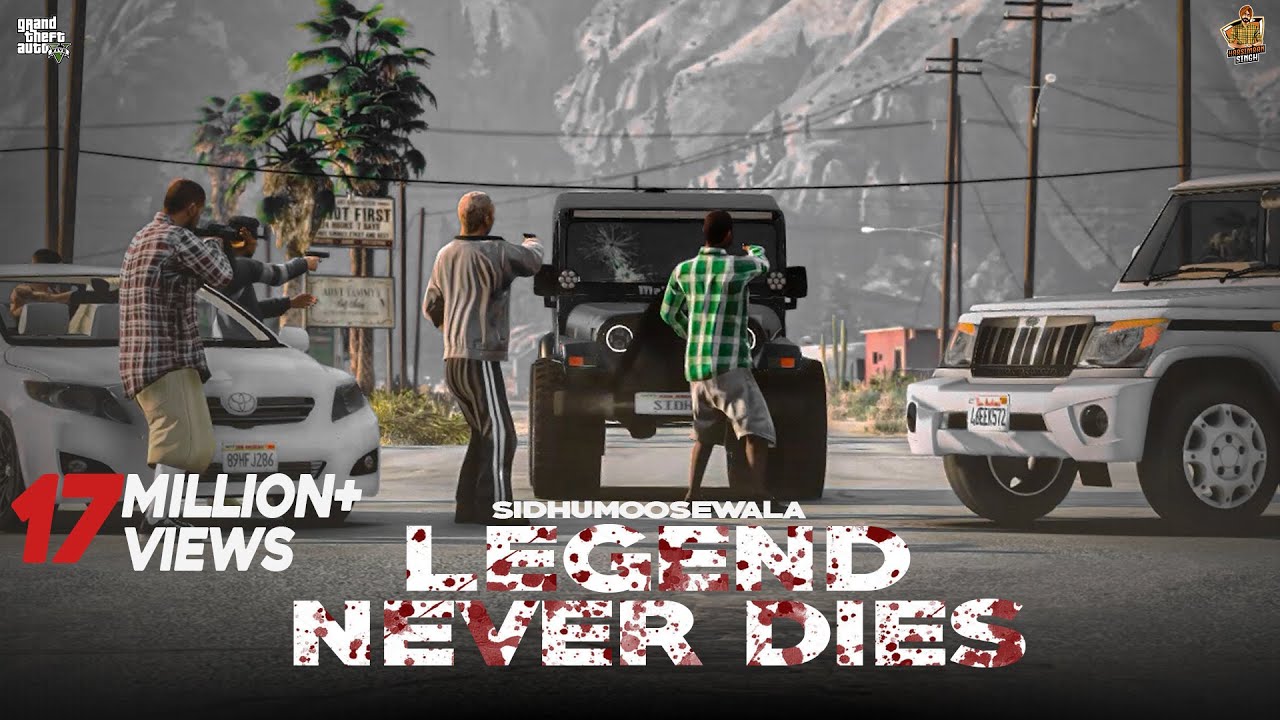 The Last Ride  Sidhu Moosewala  Legends Never Die  GTA 5