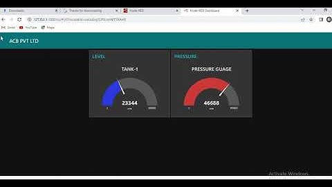 SCADA DEVELOPMENT ON NODE RED USING MODBUS TCP