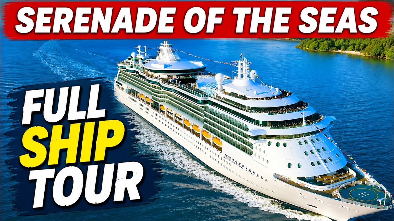 Serenade of the Seas Ship Tour | What’s Onboard?