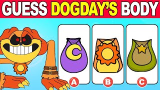 Guess The Monster By EMOJI & BODY | Poppy Playtime Chapter 3 & Smiling Critters | Dogday, Catnap