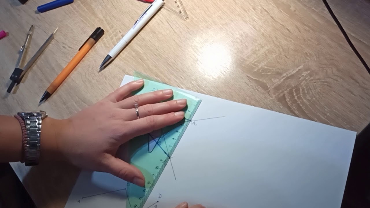 CENTRALNA SIMETRIJA (preslikavanje četvorougla i izlomljene linije)