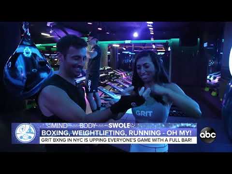 ABC WORLD NEWS: GRIT BXNG in NYC is upping everyone's game with a full bar!