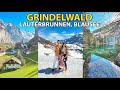 Itinerary 1 hari di swiss grindelwald lauterbrunnen blausee  alpen trip part 5