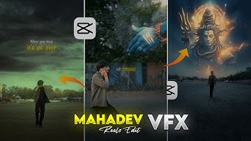 Mahadev -New Trending VFX Instagram reels editing | Mahadev video tutorial | In Capcut