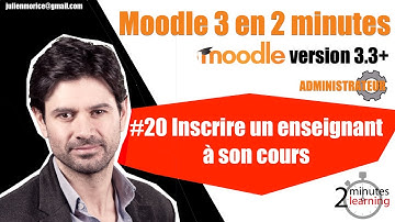 #20 - Inscrire un enseignant à son espace de cours