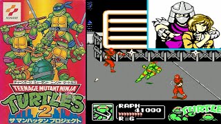 ティーンエージ ミュータント ニンジャ タートルズ2 T.M.N.T. 箱説無