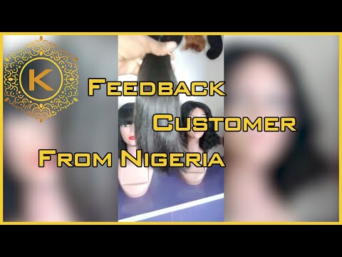 Video Vietnamese Virgin Hair: Feedback from Nigerian customers 56