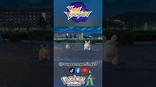 Numel Evolution Line: Shalpha and Non-Alpha Comparison #pokemon #pokemonlegendsza #shiny #shorts