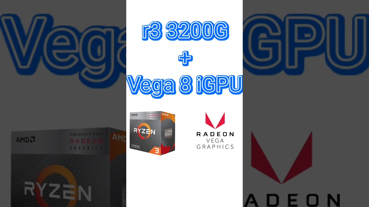 r3 3200g + Vega 8 iGPU