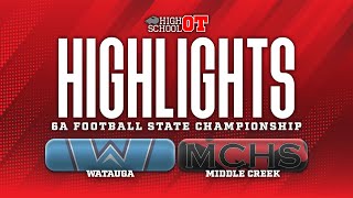 Game Highlights: Watauga vs. Middle Creek 6A state championship (Dec. 12, 2025)
