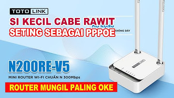 Review dan Seting Router Totolink N200RE V5 gen Terbaru