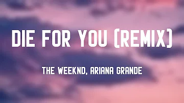 Die For You - The Weeknd, Ariana Grande Visualized Lyrics 🍾