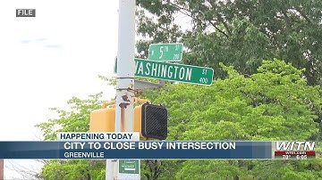 Greenville intersection closing today for BUILD Project improvements