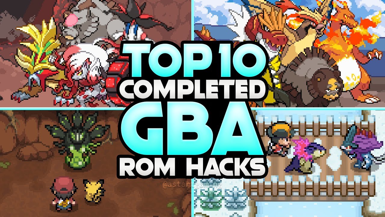 Top 10 Best Completed Pokemon GBA Rom Hacks April 2024