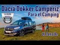 ¡NOVEDAD! | Dacia Dokker Camperiz | Furgoneta Pequeña para Camping