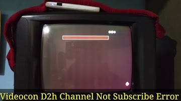 Videocon D2h Satellite Problem || Upgrading New Software || Latest D2h news D2h blank Display