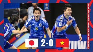 #ACFutsal2022 - Group D | Japan 2 - 0 Vietnam