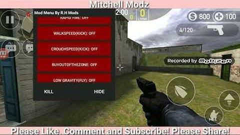 INSANE FOWARD ASSUALT MOD MENU!!!!(link down below)