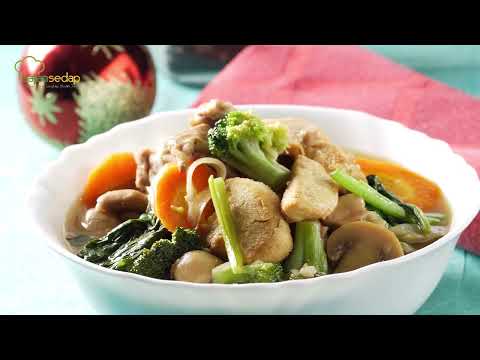 Capcay Tofu Ayam