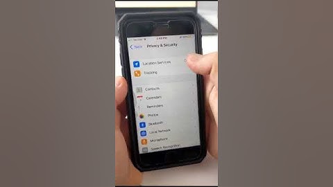 How to Turn on Location Services (for iPhone)