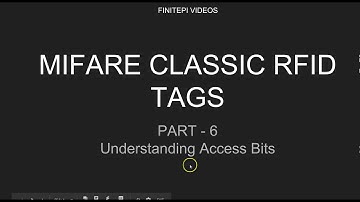 Mifare Classic Access Bits - 6