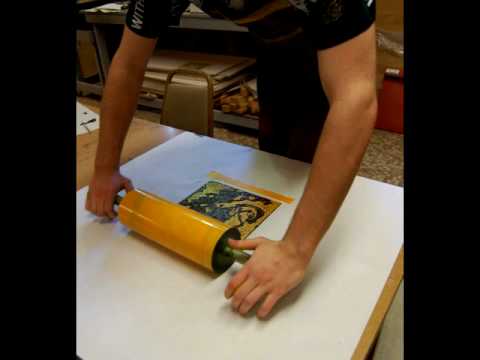 viscosity intaglio printmaking youtube