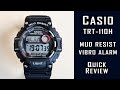 Casio HD line watch review TRT-110H Mud resist / vibration alarm #casio #casiowatch #gedmislaguna