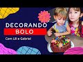Como decorar Bolo Com guloseimas 😋