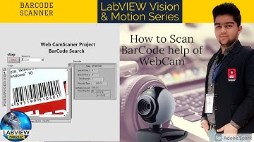 LabVIEW | How to Scan Barcode in LabVIEW | Vision and Motion Series